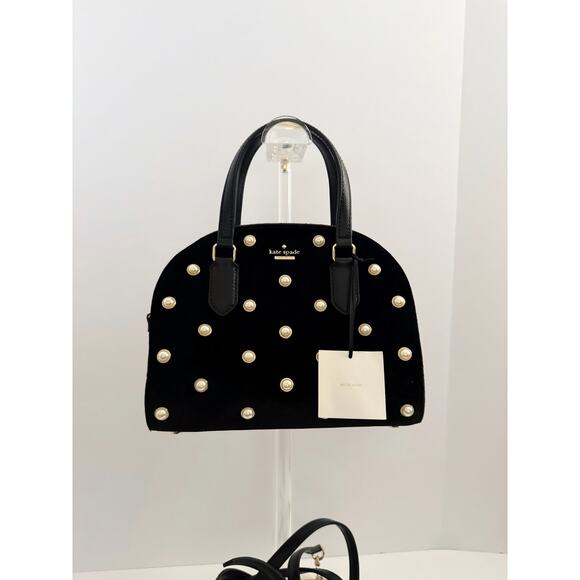 Kate spade Laurel Way Velvet Pearl Mini Reiley - Picture 9 of 17